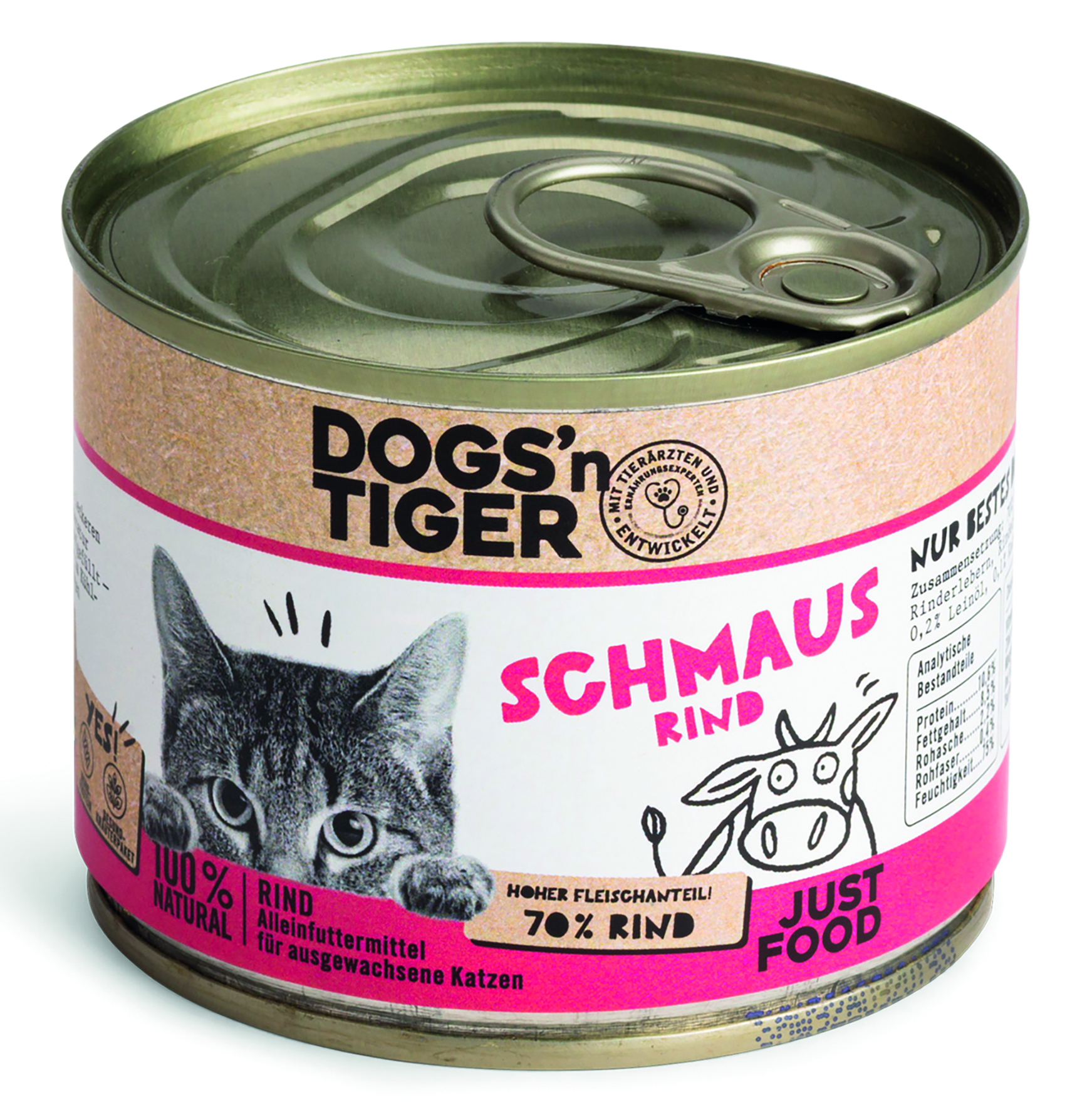 Dogs'n Tiger - Schmaus - 6 x 200 g - 1
