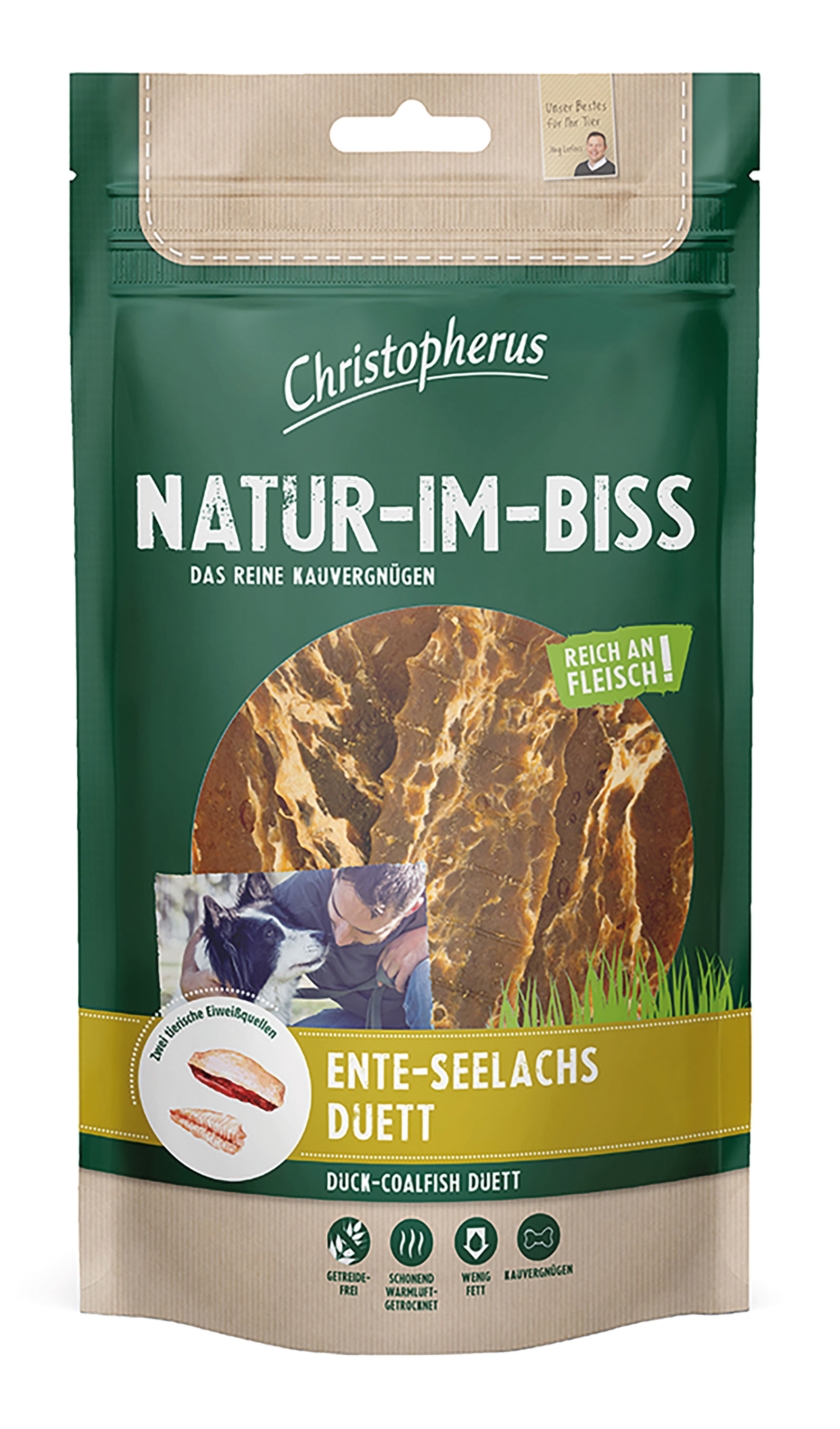 Natur-im-Biss Ente-Seelachs-Duett