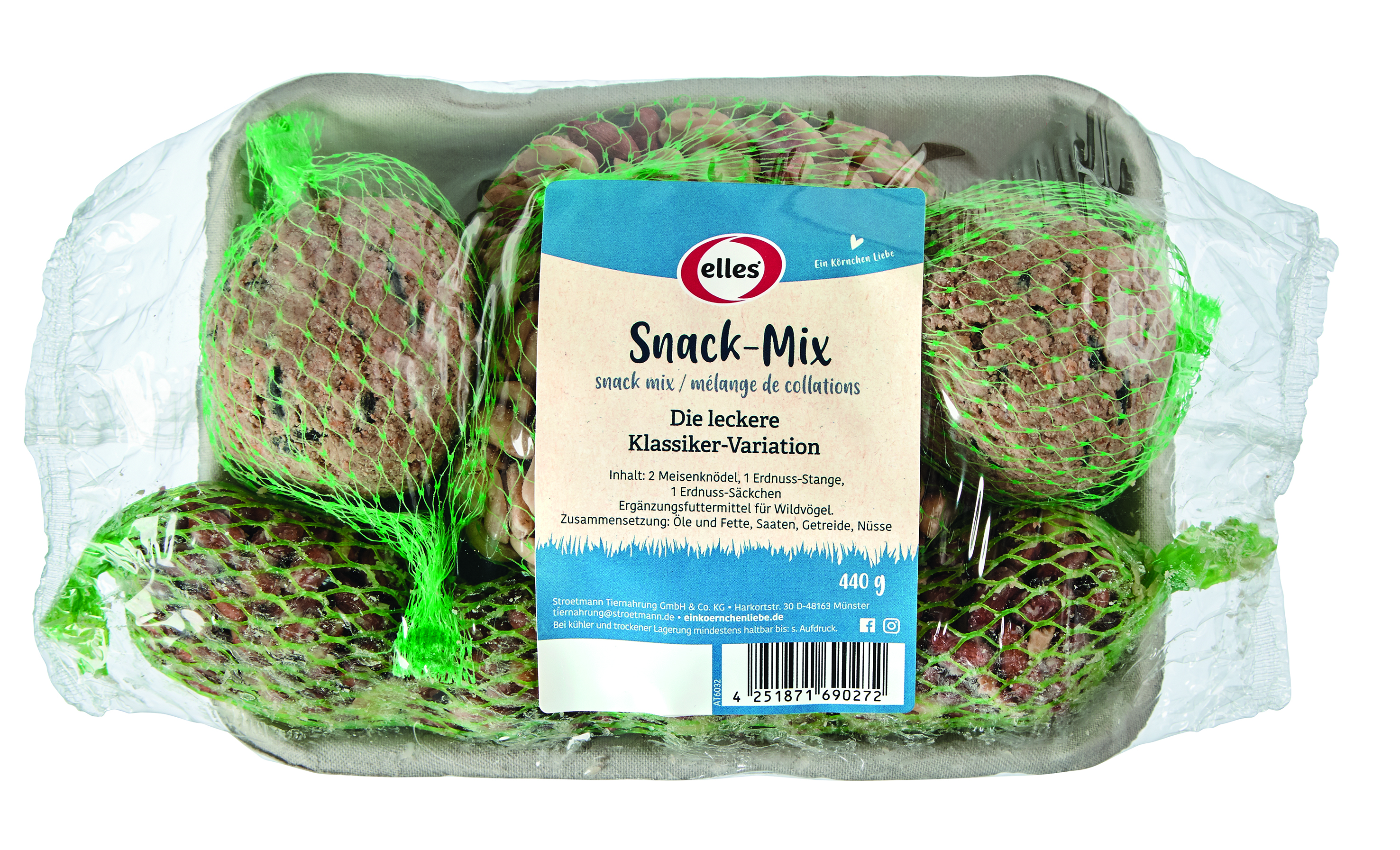 Snack-Mix 4 tlg. 440g