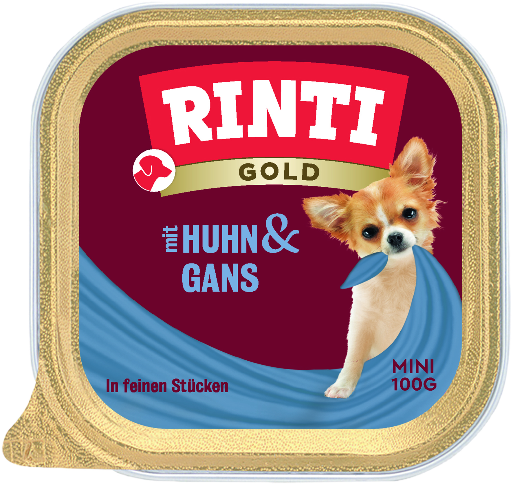 Gold mini Huhn & Gans
