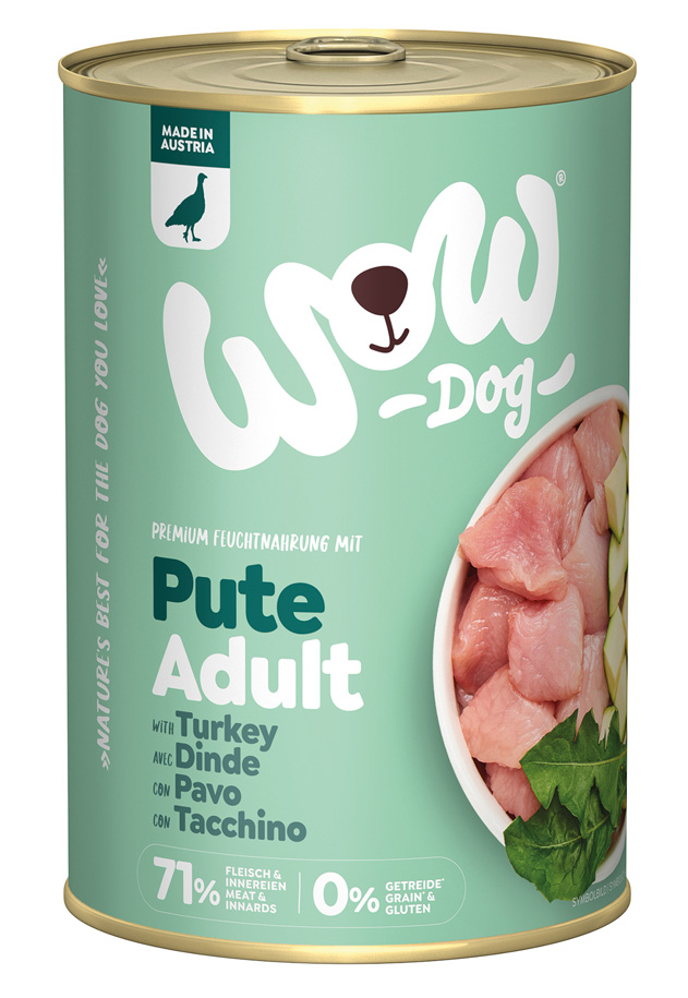 WOW DOG - Adult Pute - 6 x 400g - 1
