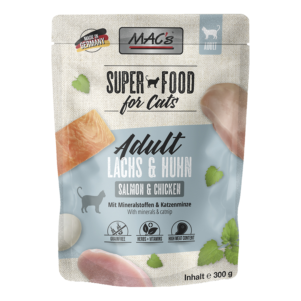 MAC´s CAT Pouch Lachs & Huhn