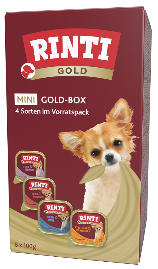 Rinti - Gold Mini - Goldbox - 4 x 8X100g - 1