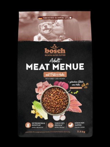 MEAT MENUE Adult mit Pute & Huhn getreidefrei