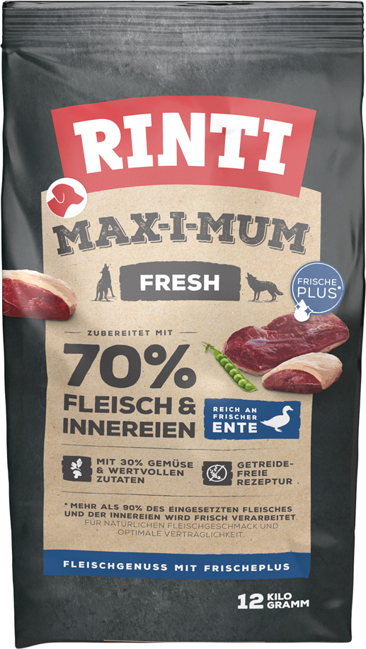 Rinti - Max-i-mum mit Ente - 1 x 12kg - 1