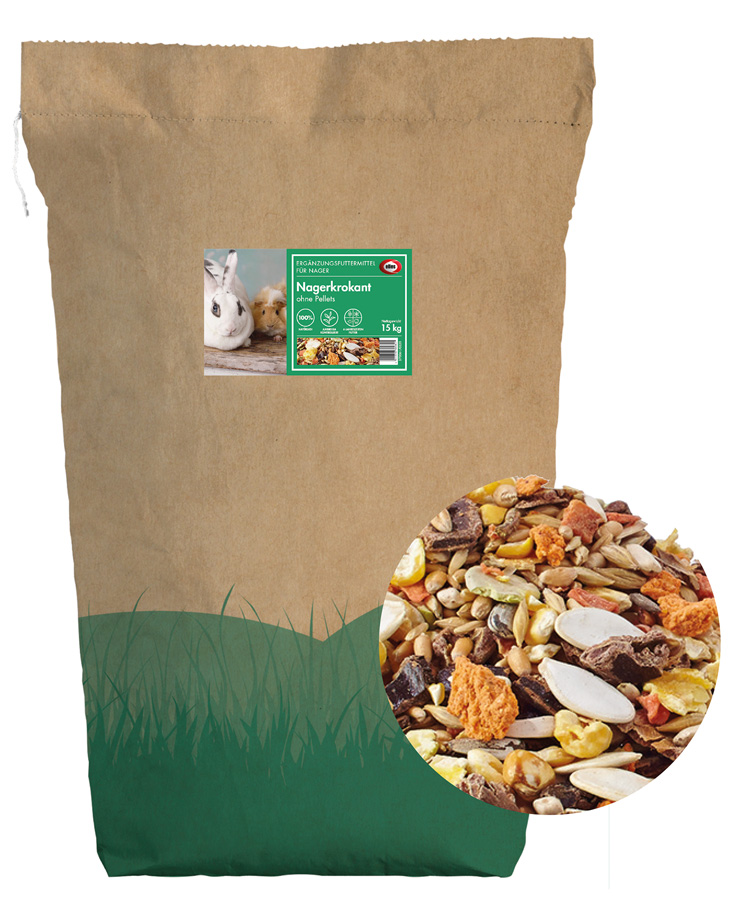 elles - Nagerkrokant (ohne Pellets) 15kg - 1 x 15kg - 1