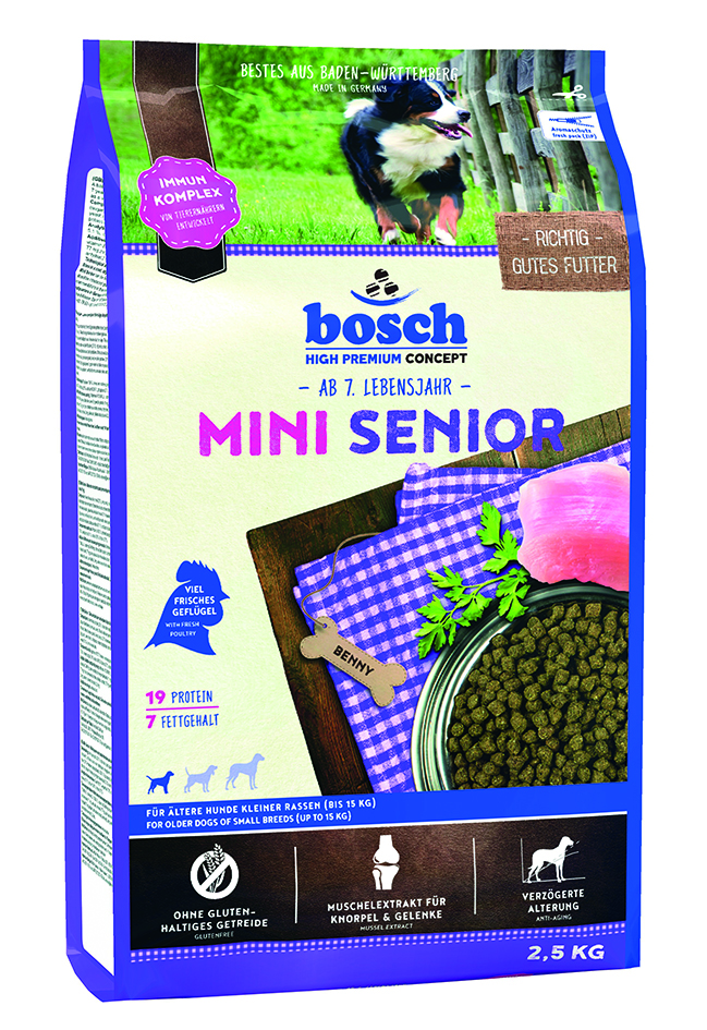 Bosch - Mini Senior - 4 x 2500 g - 1