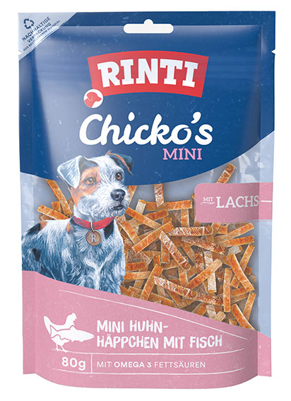 Rinti - Chicko Mini Häppchen Lachs Rinti - Chicko Mini Häppchen Lachs