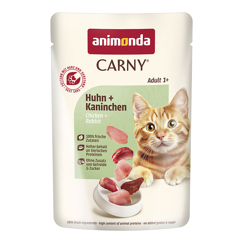 Adult Huhn + Kaninchen