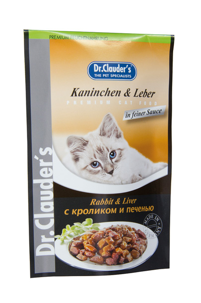 Dr. Clauder - Kaninchen & Leber - 20 x 100g - 1