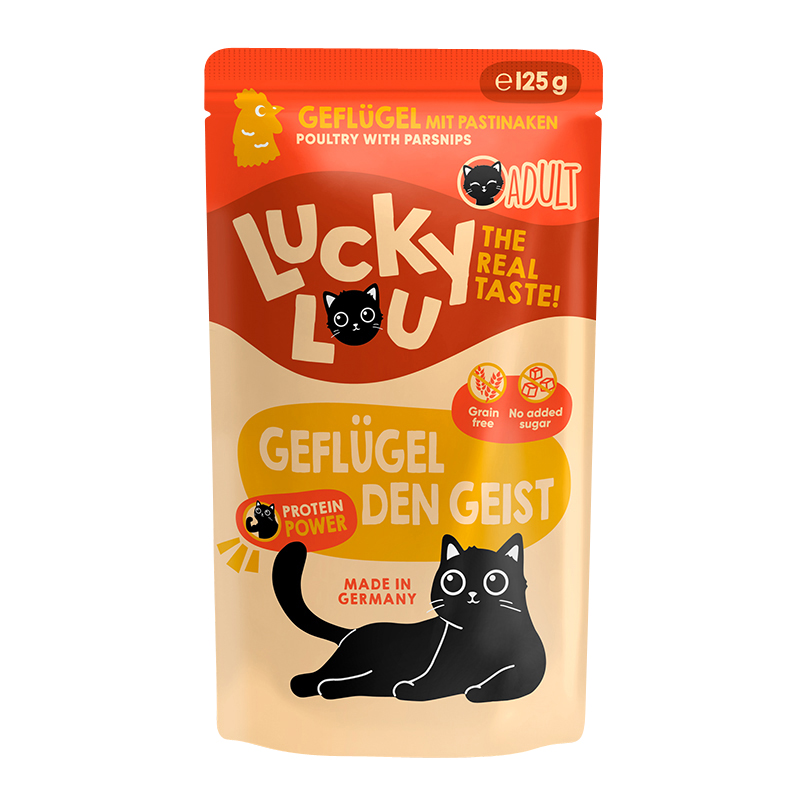 Lucky Lou - Geflügel - 16 x 125 g - 1
