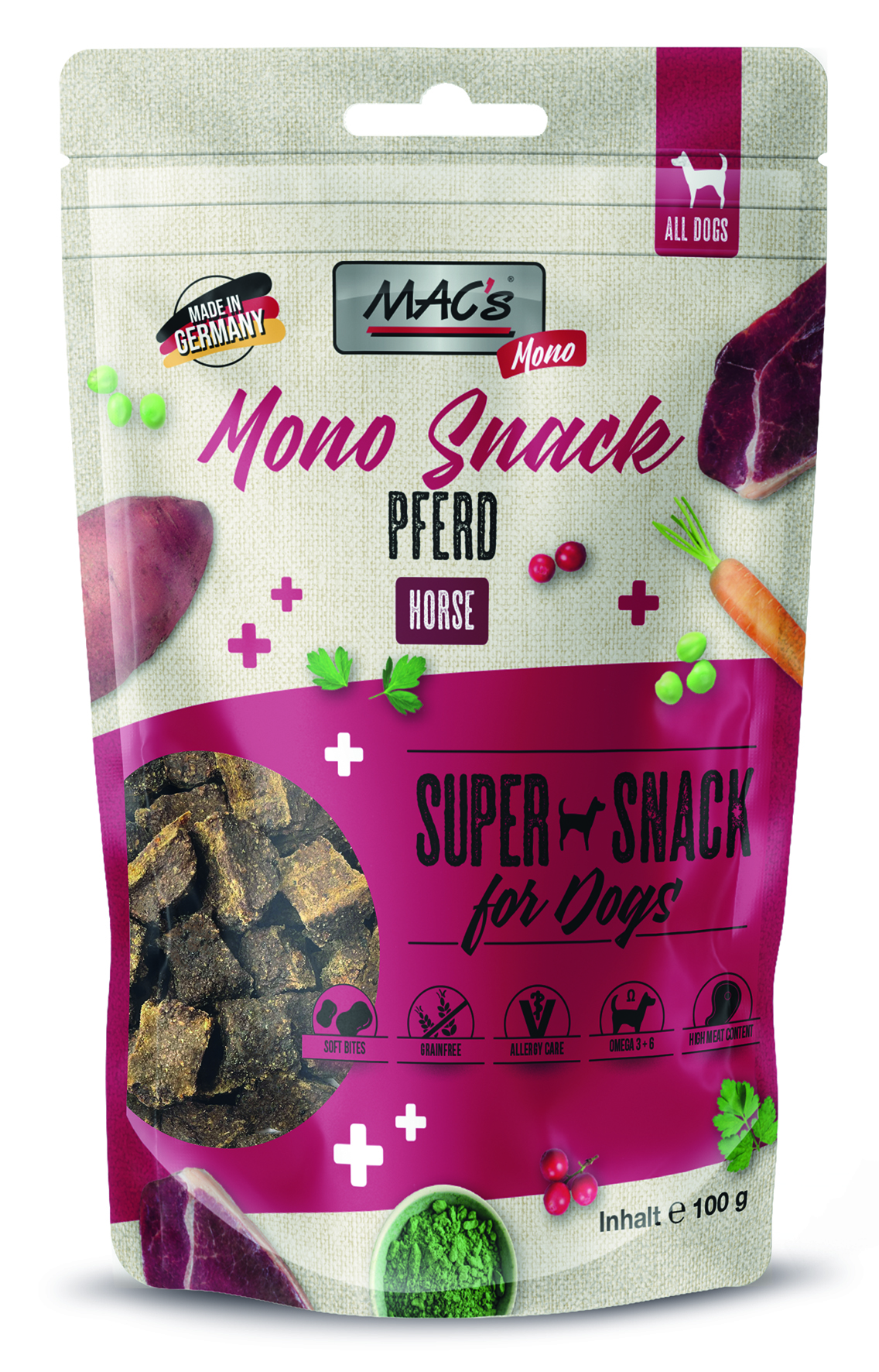DOG Mono Snack Pferd