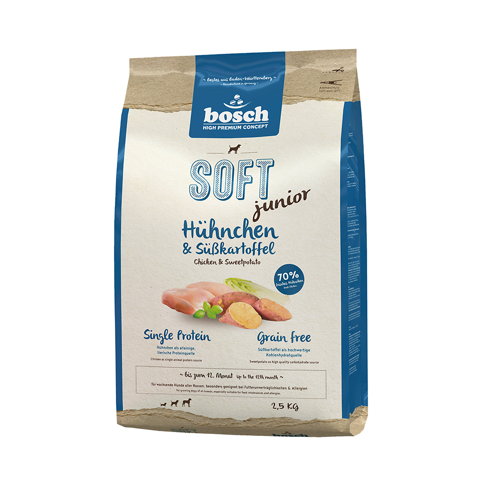 Soft Junior Hühnchen & Süßkartoffel