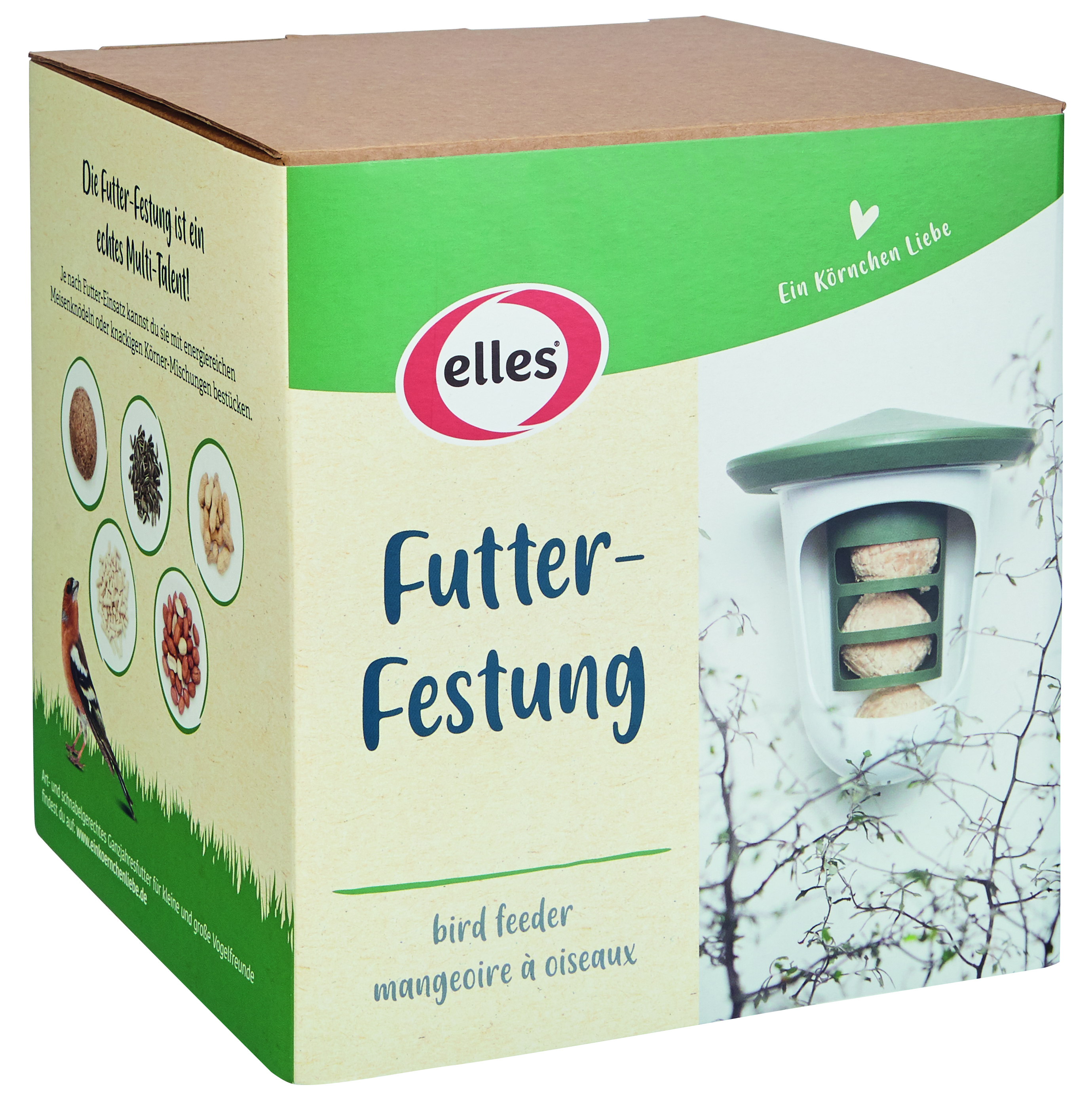 Vogelfutterspender "Futter-Festung"
