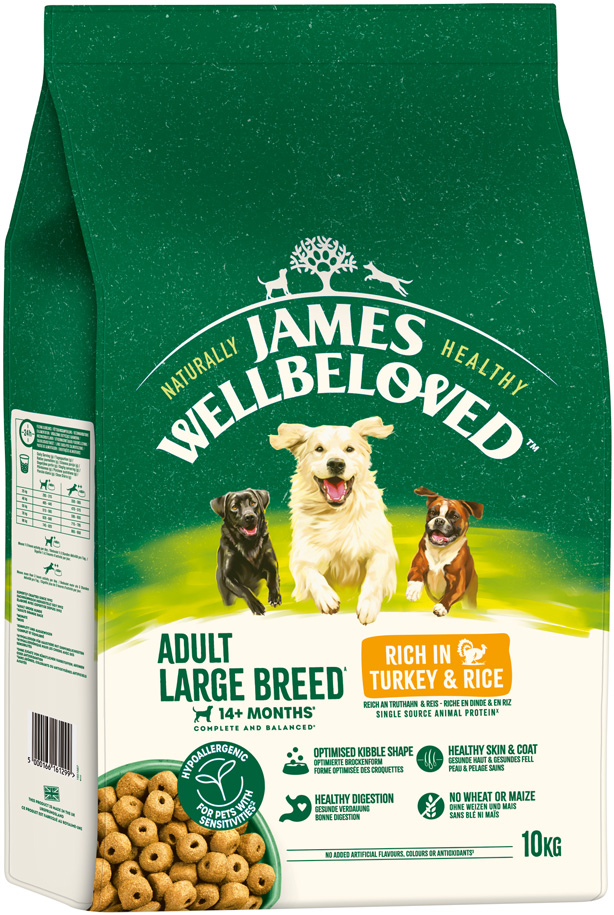 James Wellbeloved - Große Hunde Reich an Truthahn & Reis - 1