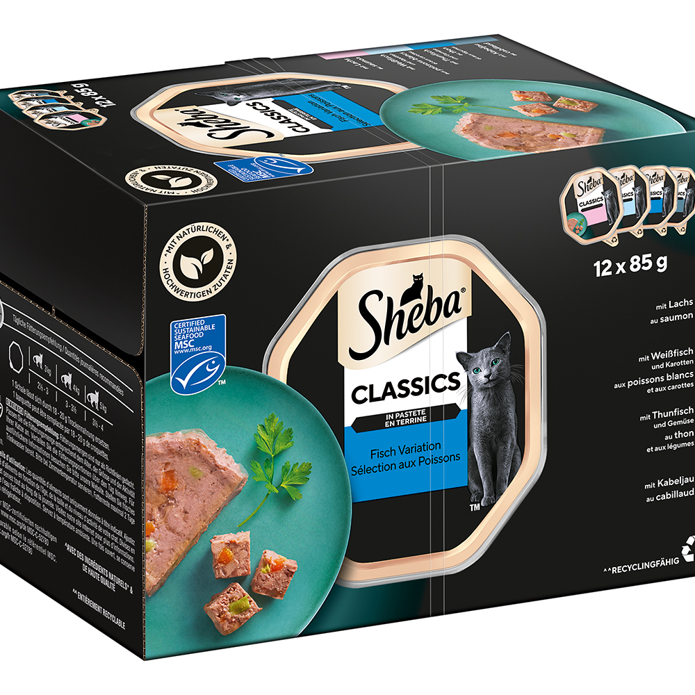 Multipack Classics in Pastete Fisch Variation MSC