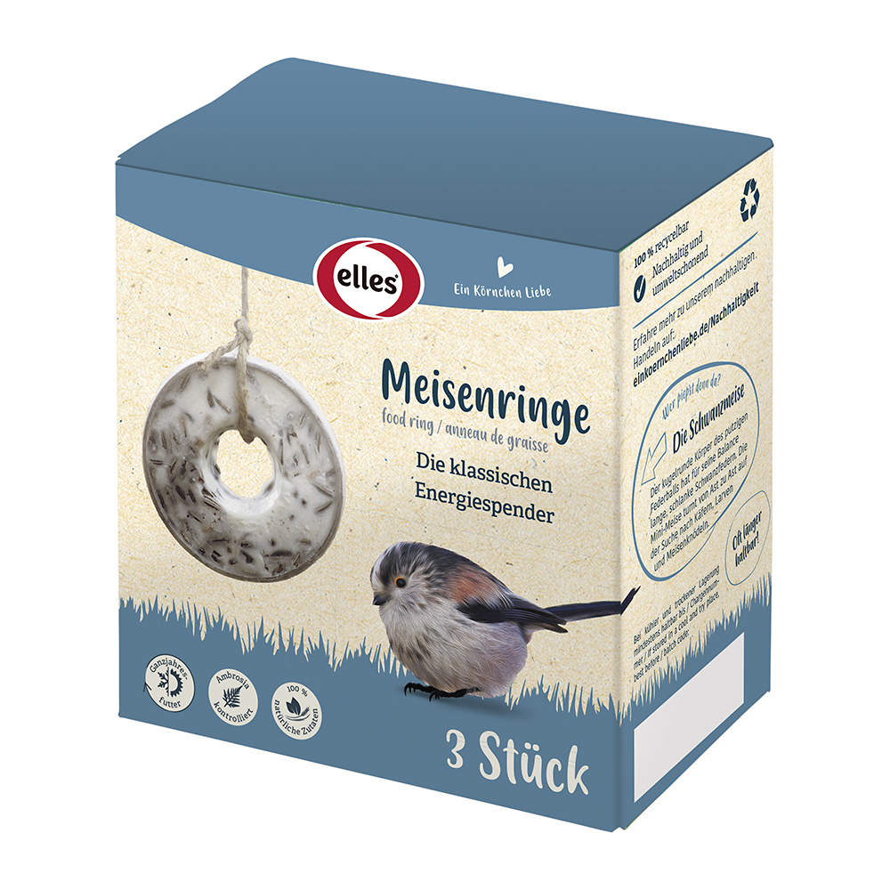 Meisenringe 3 Stück