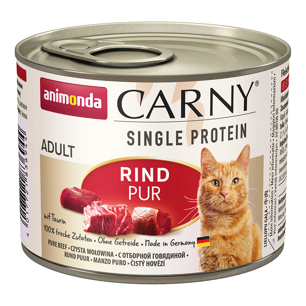 Animonda Carny - Single Protein Rind pur - 1