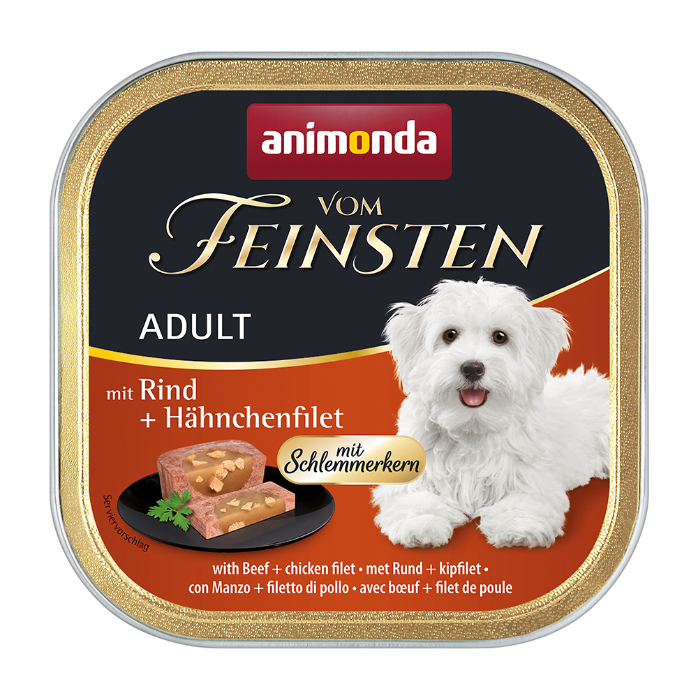 Adult mit Rind & Hähnchenfilet