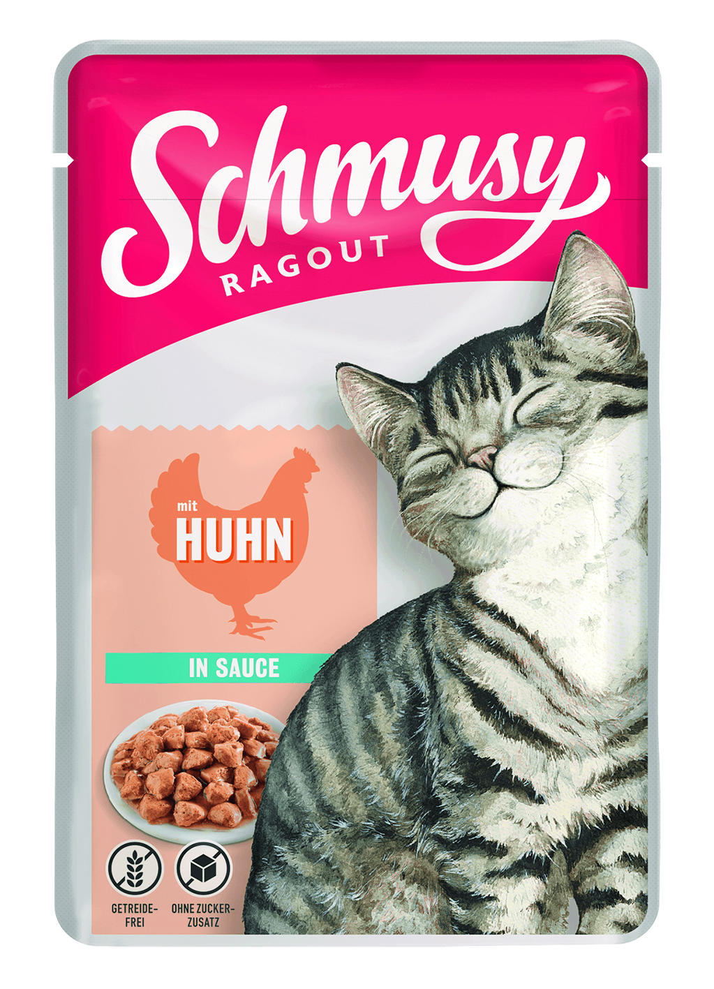 Schmusy - Ragout mit Huhn in Sauce - 22 x 100 g - 1