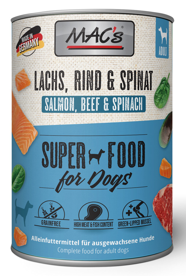 DOG Lachs & Spinat