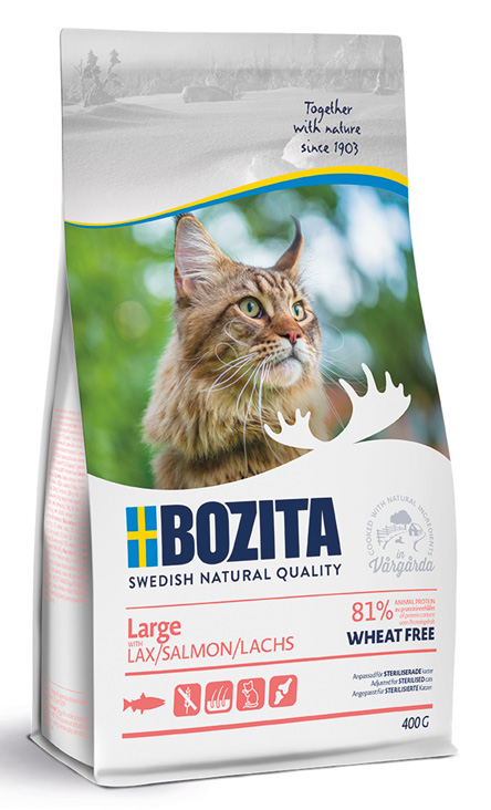 Feline Large Salmon wheat free