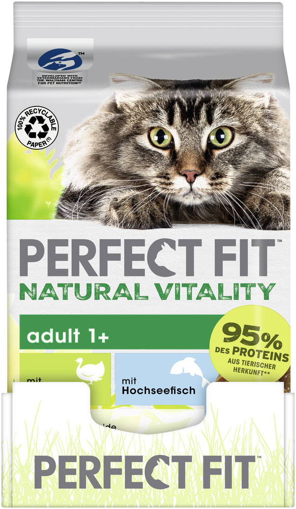 Perfect Fit - Natural Vitality mit Truthahn & Fisch - 6 x 6X50g - 3
