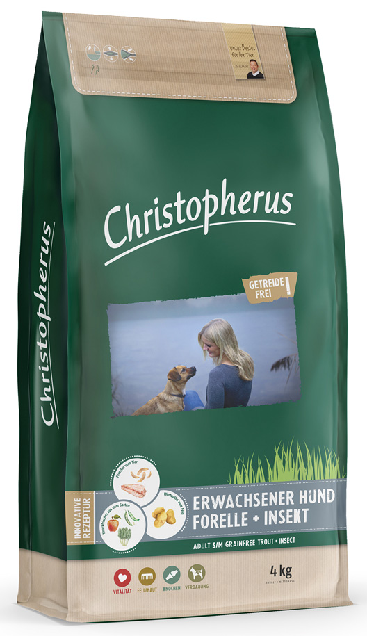 Getreidefrei mit Forelle & Insekt Getreidefrei mit Forelle & Insekt