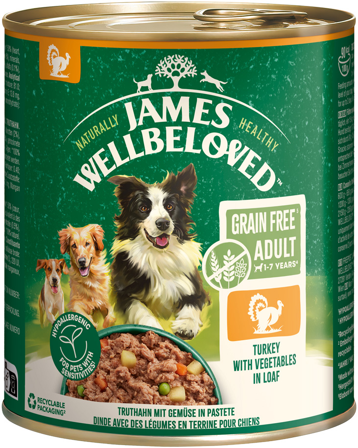 James Wellbeloved - Grain Free Truthahn mit Gemüse in Pastete - 1