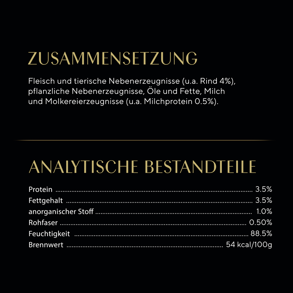 Sheba - Creamy Snack mit Rind - 1 x 4X12g - 7