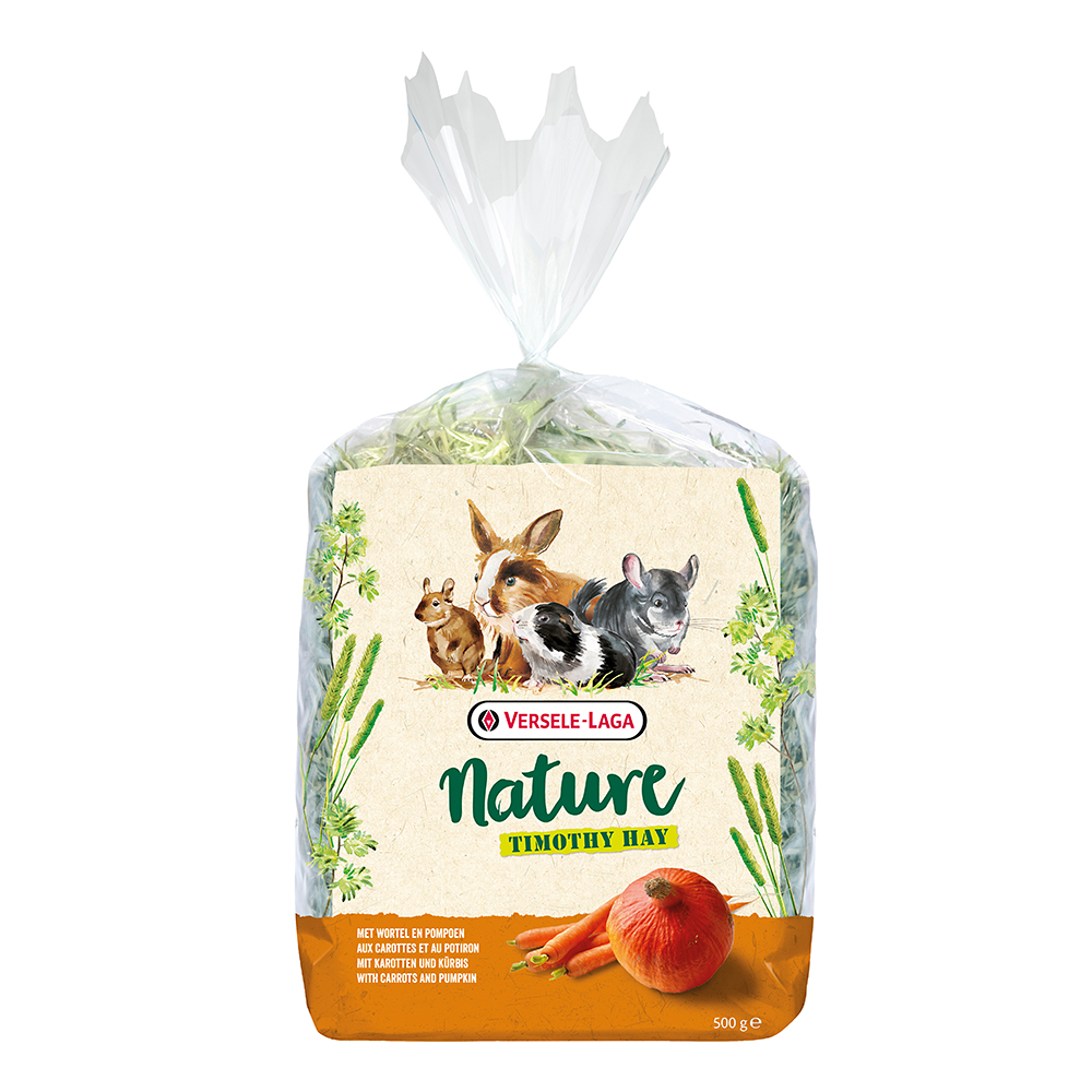 Nature Timothy Hay Carrot & Pumpkin