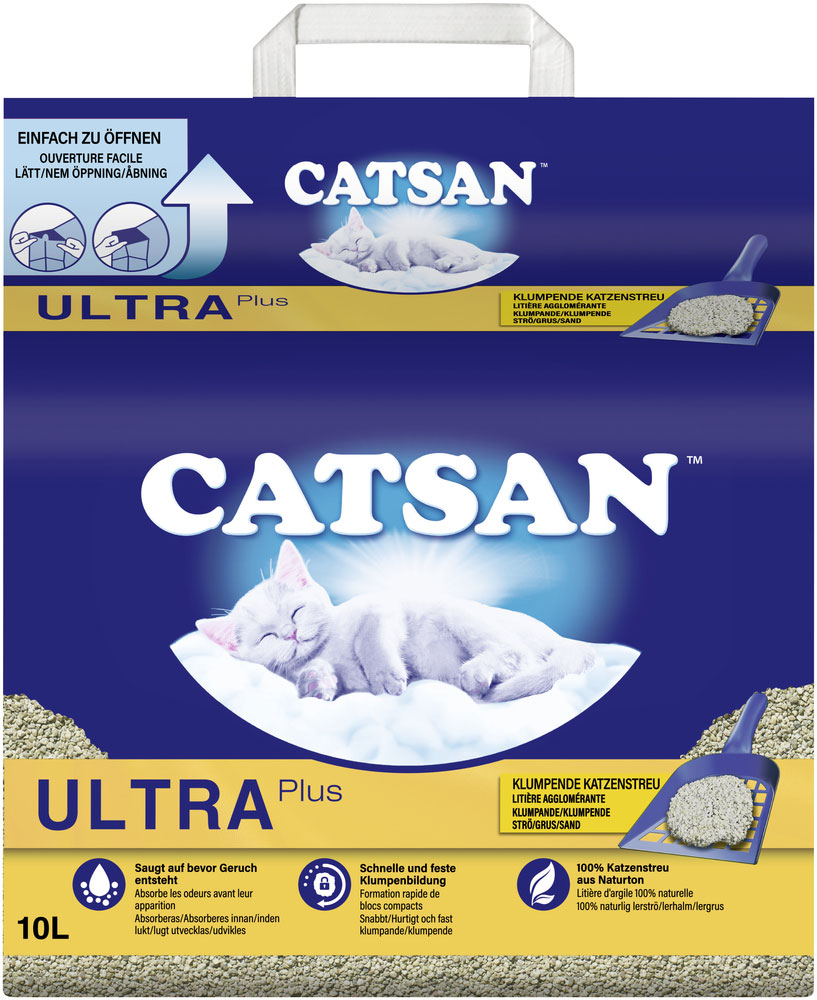 Catsan - Ultra Klumpstreu - 1 x 10 Liter - 1