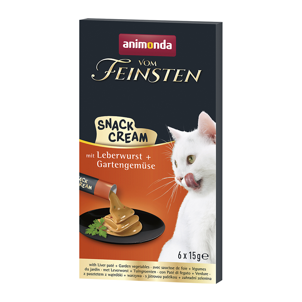 Snack Cream mit Leberwurst + Gemüse