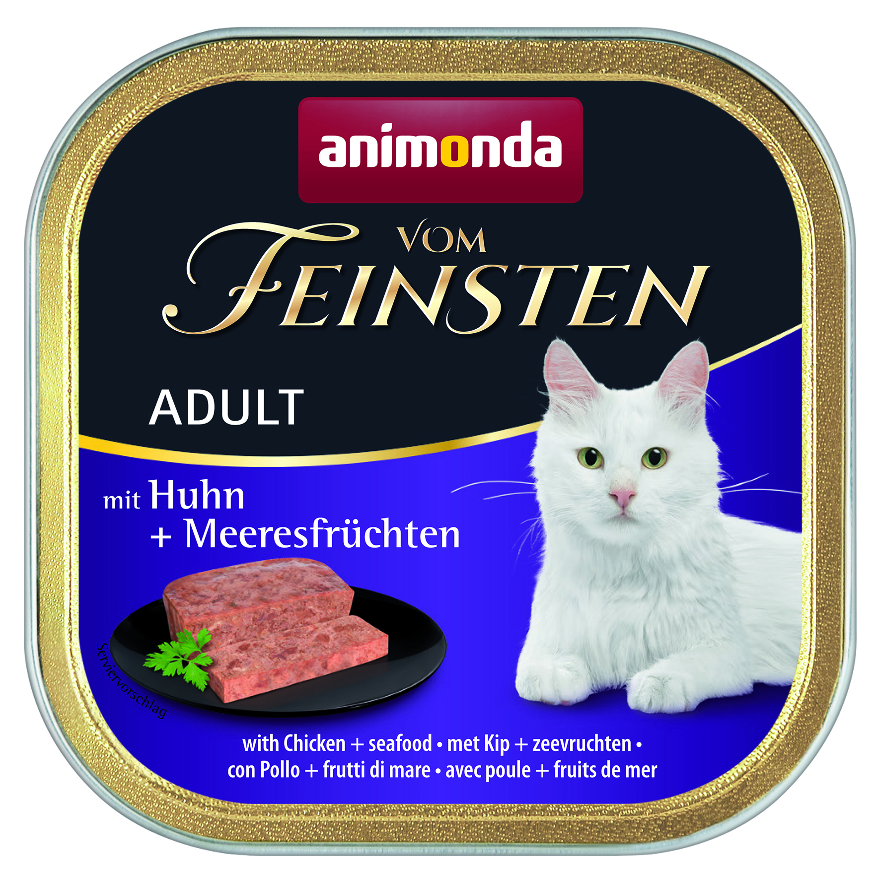 Adult mit Huhn + Meeresfrüchten