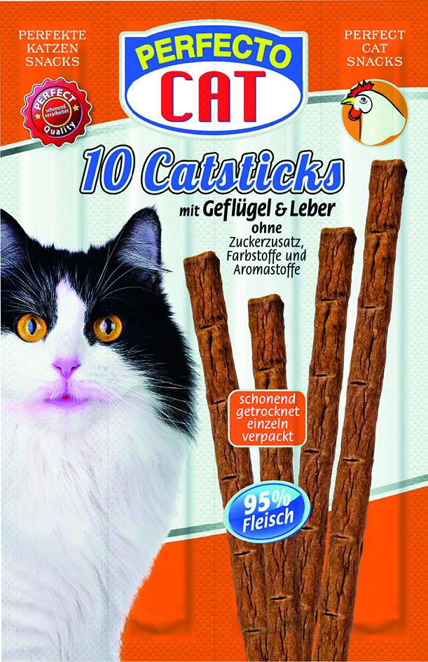 Katzensticks Geflügel und Leber