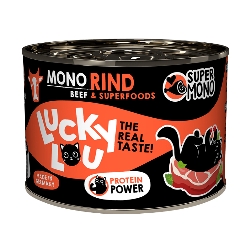 Lucky Lou - Super Mono Rind - 6 x 200 g - 1