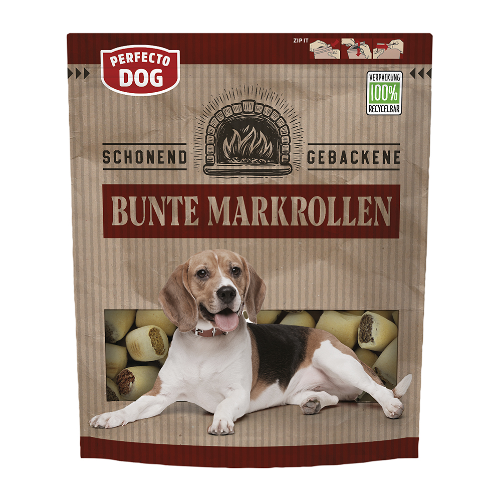 Bunte Markrollen