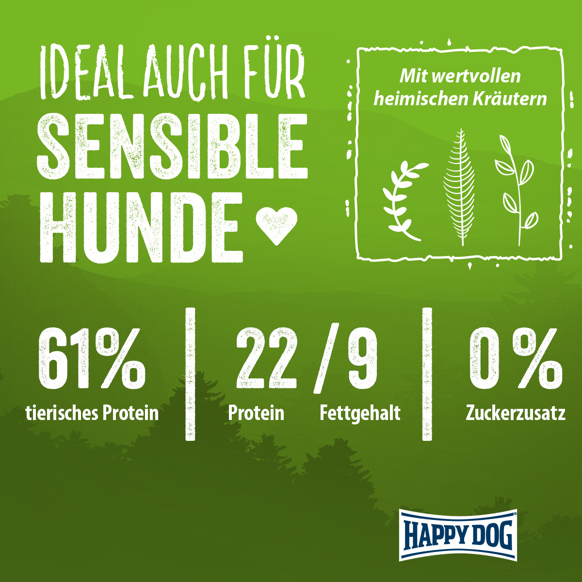 Happy Dog - Natur-Croq Lamm & Reis - 1 x 15 kg - 3