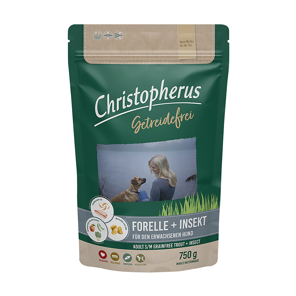 Christ Forelle+Insekt