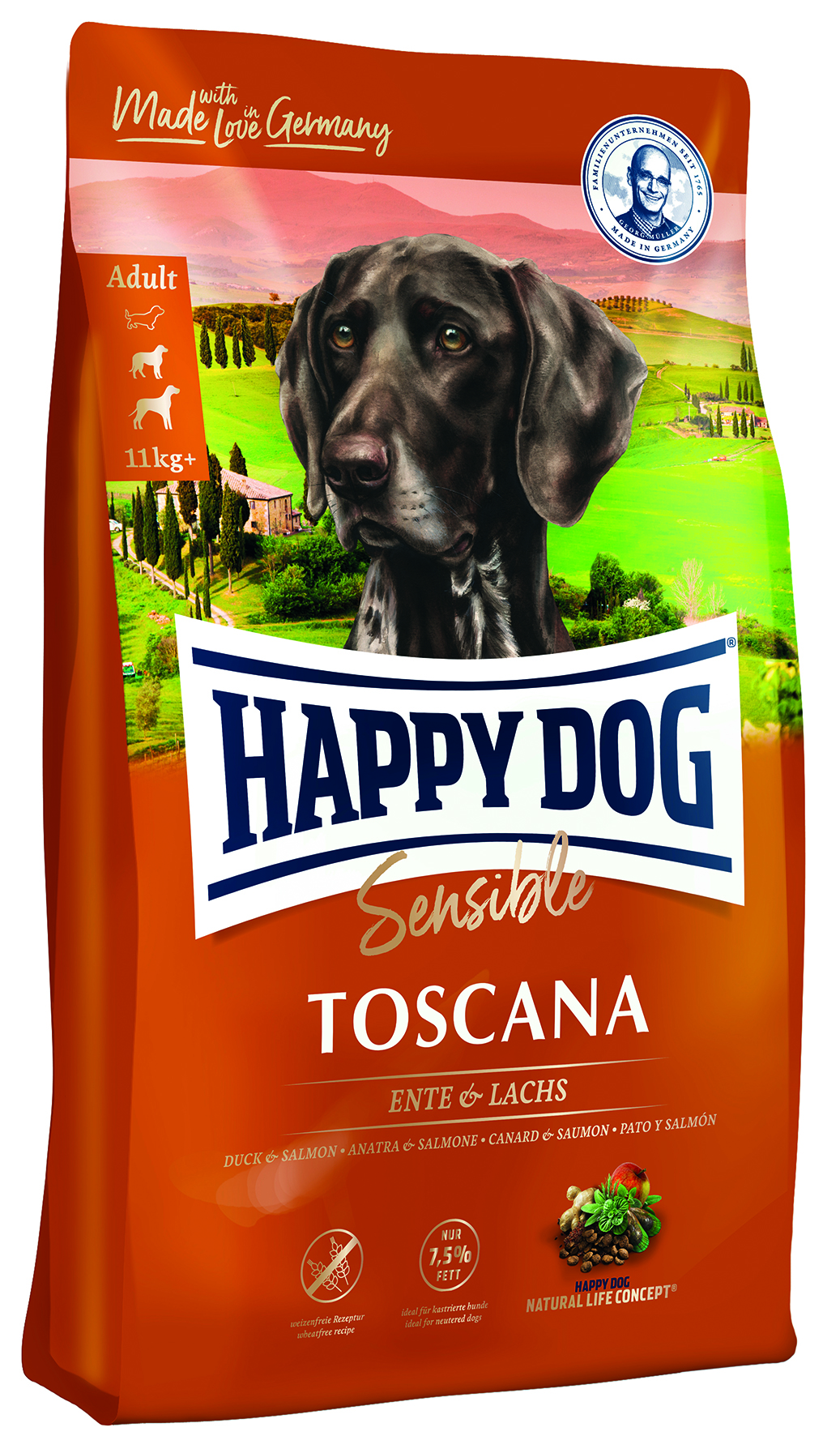 Happy Dog - Supreme Toskana - 1 x 12500 g - 1