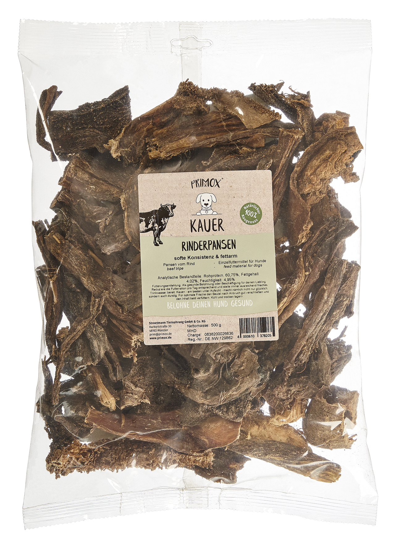 Rinderpansen 500g