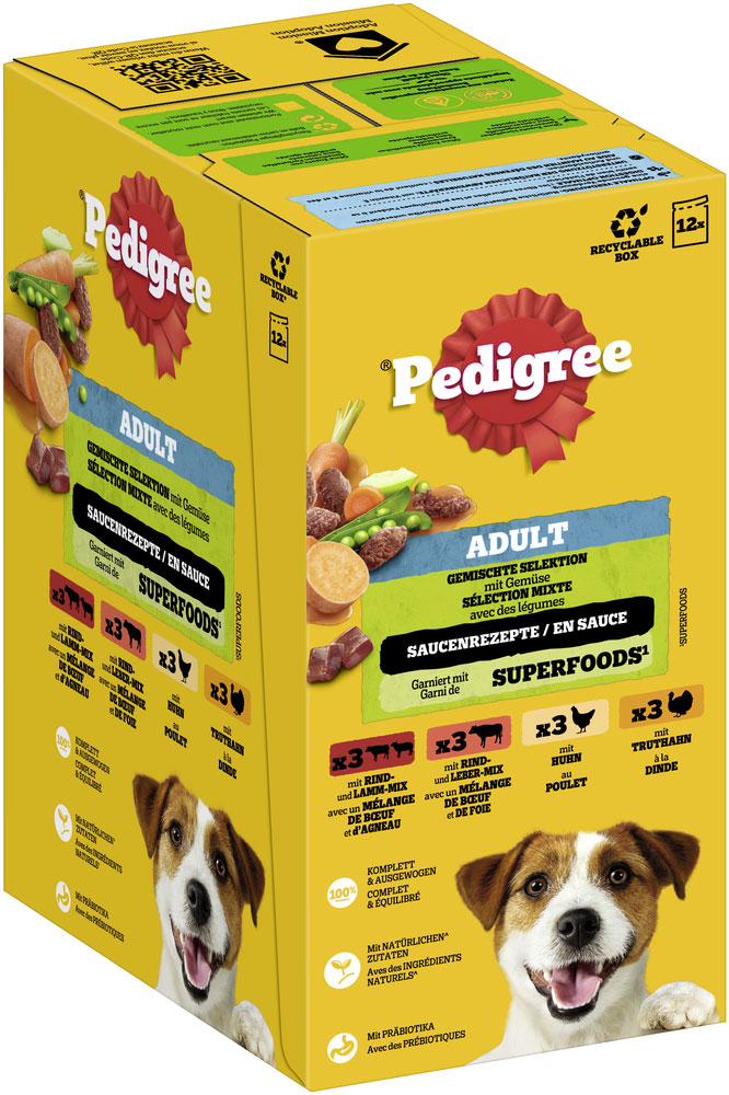 Pedigree - Multipack gemischte Selektion in Sauce - 4