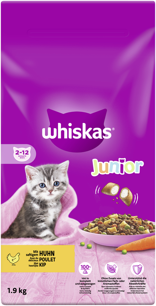 Junior mit Huhn