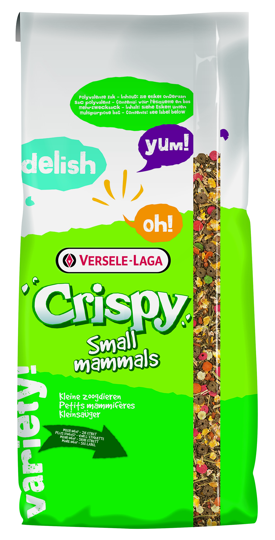 Crispy Snack Popcorn für Nagetiere