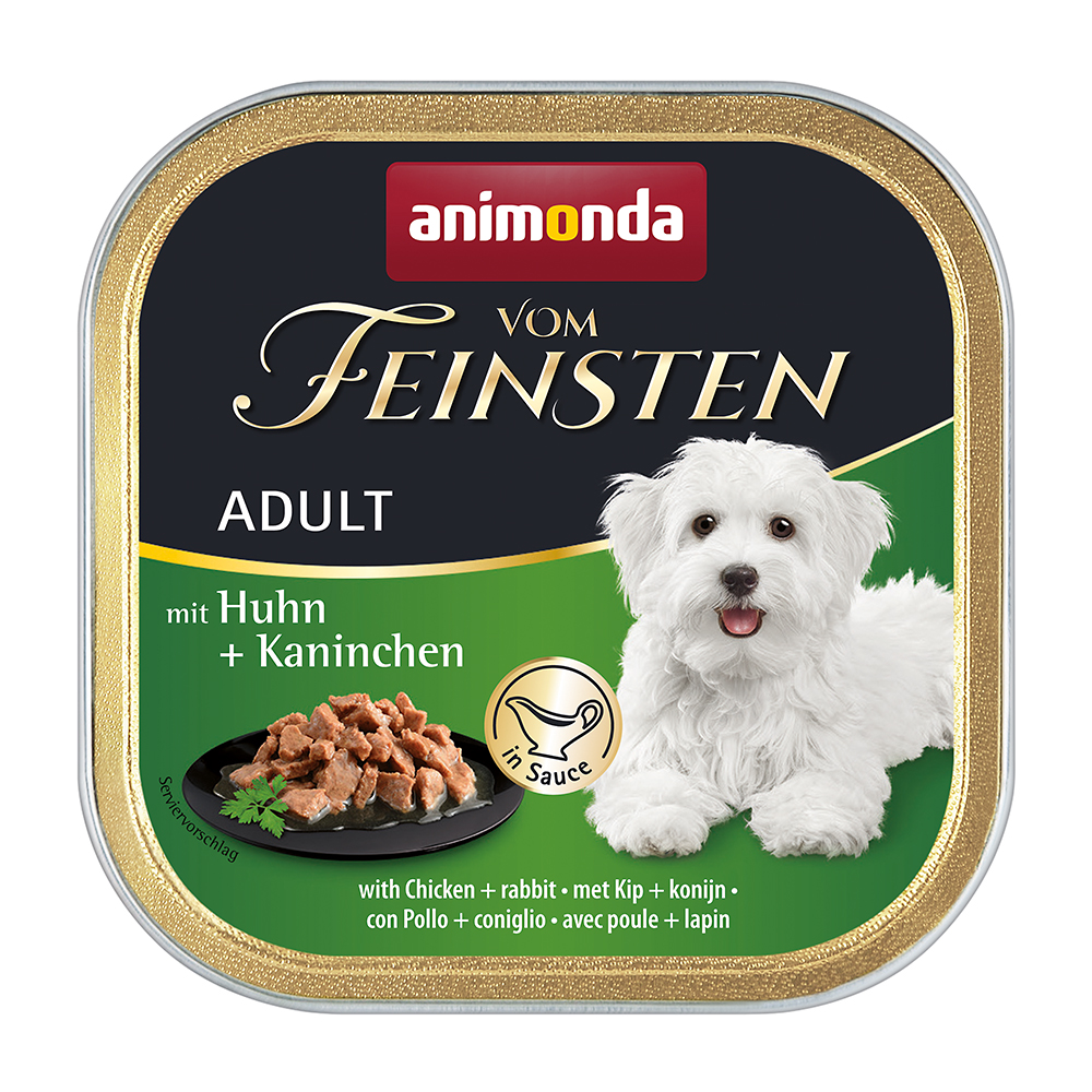 Adult mit Huhn & Kaninchen