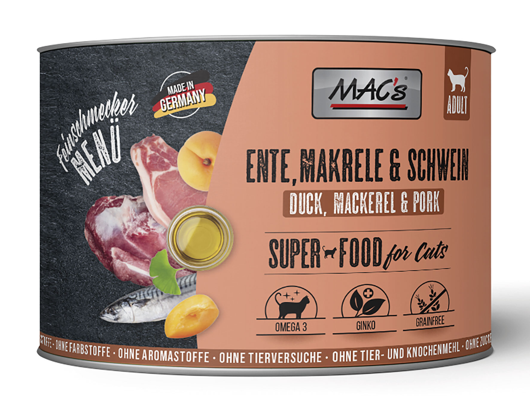 CAT Feinschmecker Ente & Makrele m. Schwein