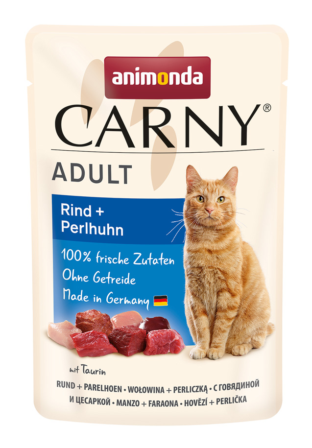 Animonda Carny - Adult Rind&Perlhuhn - 12 x 85 g - 1