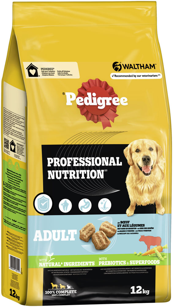 Pedigree - Professional Nutrition Adult Rind und Gemüse - 2