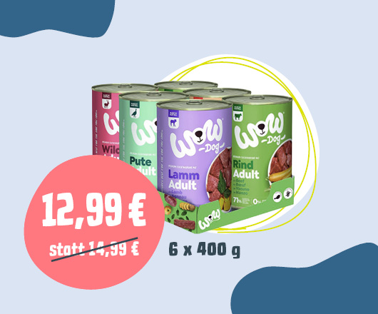 WOW Mix-Pack Hunde Nassfutter