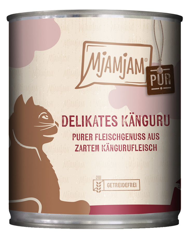 MjAMjAM - purer Fleischgenuss - delikates Känguru - 6 x 800 g - 1